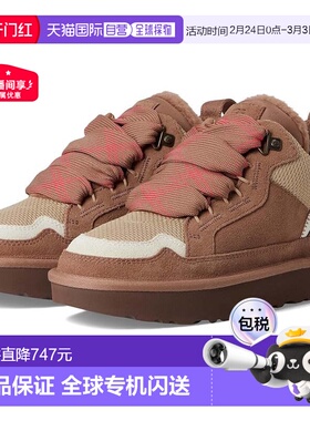 自营Women's UGG Lowmel 1144032-RYK Sneakers Rocky Oak Suede