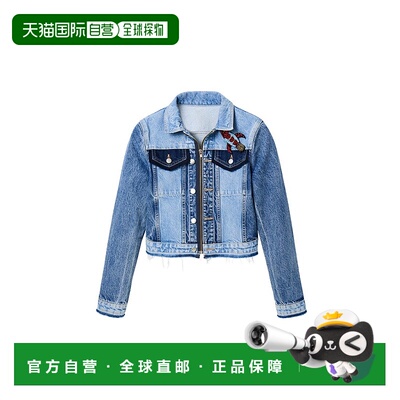 日本直邮Desigual 短款牛仔工装夹克 [DE819EW21358]
