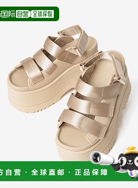 日本直邮UGG PLATFORM SANDALS厚底凉鞋 GOLDEN RISE 女士鞋 [UG1