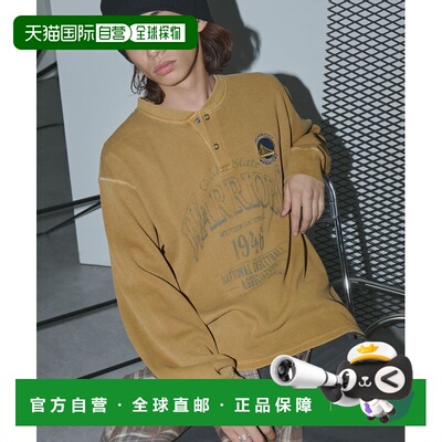 日本直邮EMMA CLOTHES NBA联名限定款长袖亨利领T【付后1h可退】
