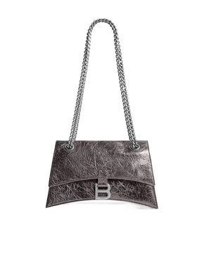 Balenciaga CRUSH小号链条单肩包 7163512AATG