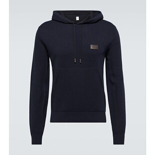 潮奢 Berluti 伯尔鲁帝 男士 羊毛真丝连帽衫 004119