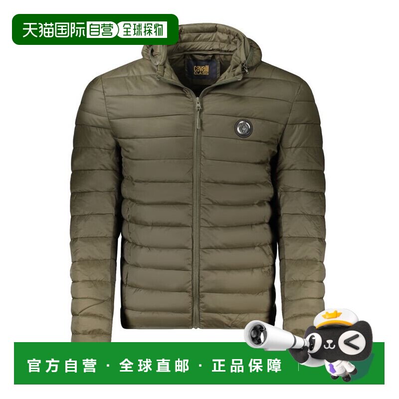 自营Cavalli Class Polyester Mens Men's Jacket - green 美国奥图片