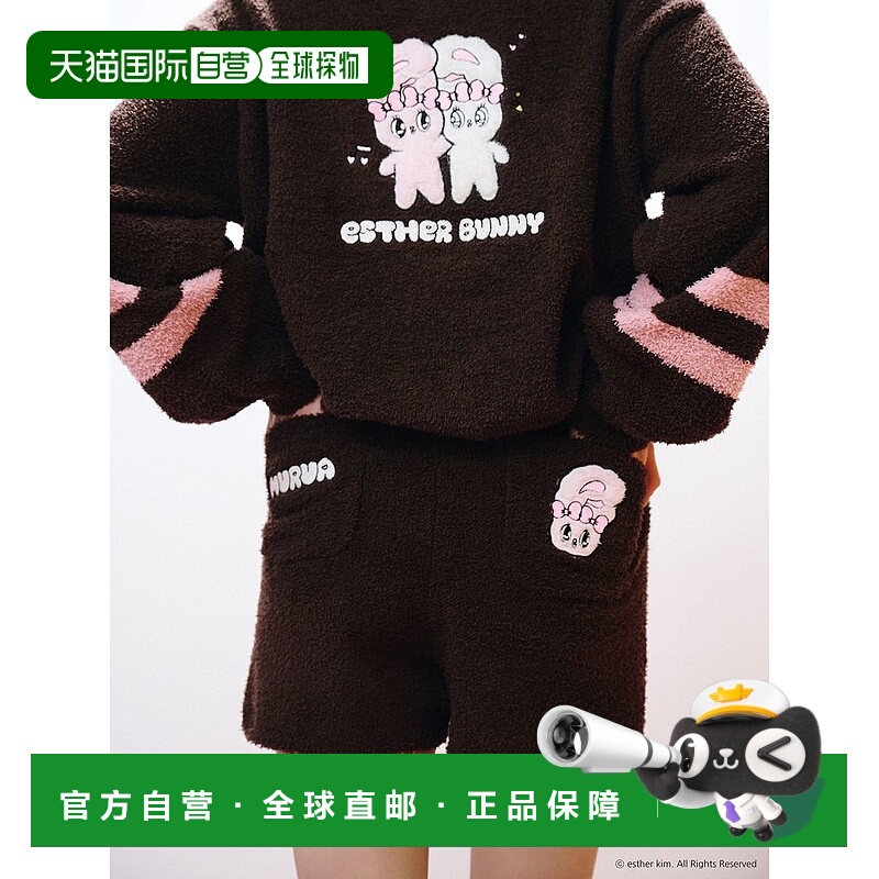 1h可退 日本直邮MURUA 女装 Esther Bunny联名 法兰绒短裤 后口袋