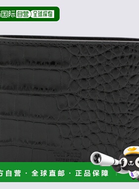 1h可退 香港直邮Tom Ford 汤姆 福特 男士 黑色钱包 Y0410LCL439G