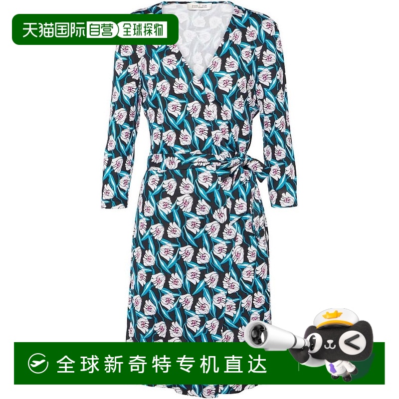 1h可退 【美国直邮】diane von furstenberg 女士 连衣裙真丝针织