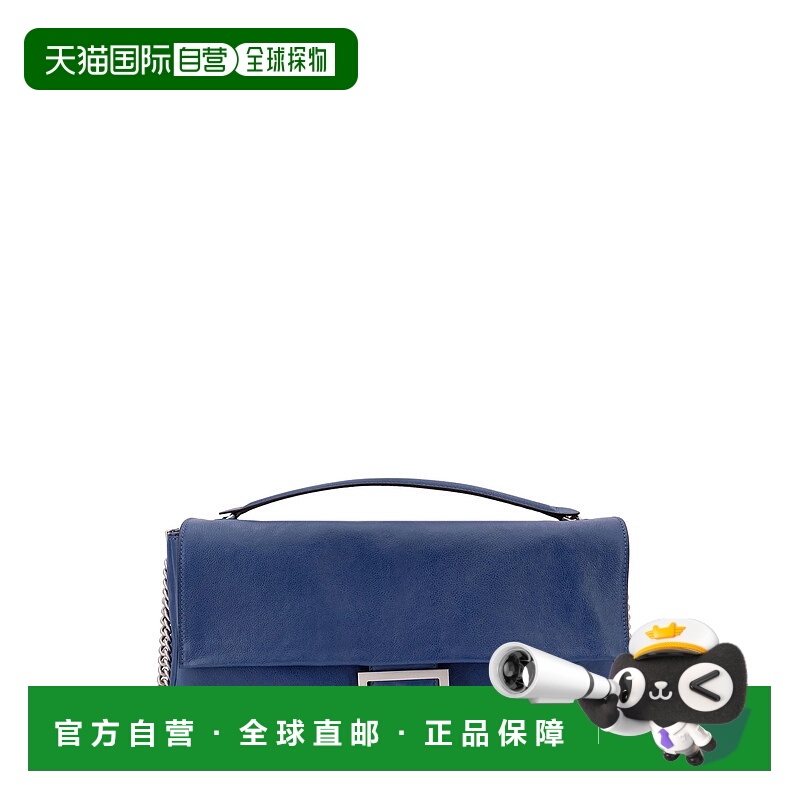 1h可退 香港直邮FENDI 女士单肩包 8BR828AS7AF1QD1 CO 蓝色