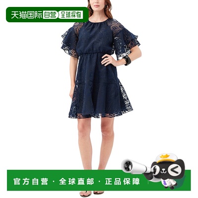 自营 Trina Turk Ferry Dress - blue 美国奥莱直发连衣裙