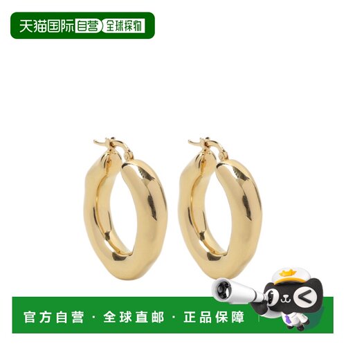 1h可退 香港直邮Jil Sander 圈形耳环 J11VG0055-P7009耳坠配饰