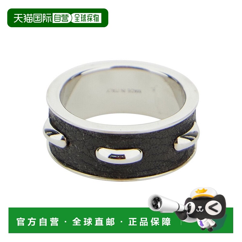 1h可退 香港直邮Fendi 芬迪 男士 Selleria 戒指 7AJ928AQWA配饰