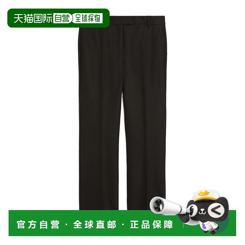 1h可退 香港直邮女士 腰带环休闲裤 25FW直筒裤西装裤,女装/女士精品,休闲裤,淘宝优惠券,粉丝福利购,淘宝优惠卷