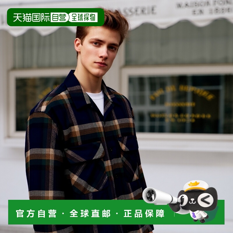 1h可退 日本直邮TOMORROWLAND 男士PENDLETON特别定制款丝绒衬衫