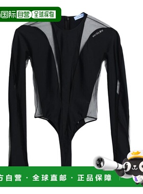 1h可退 【美国直邮】Thierry Mugler女士T恤圆领徽标上装 简约时