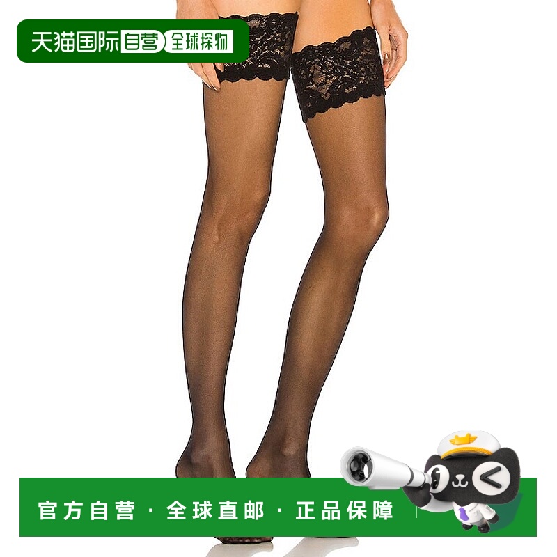 1h可退 香港直邮Wolford 女士 Touch 20 绸缎紧口长袜 21223
