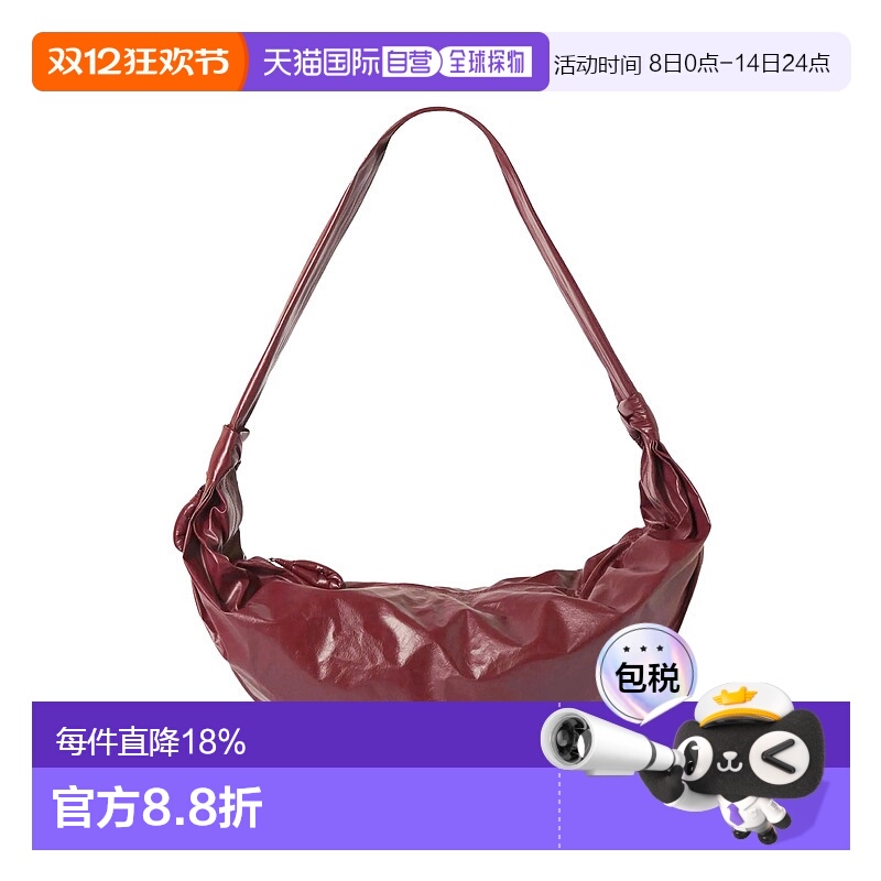 【自营】海外直邮LEMAIRE大号Croissant皮革牛角包男女款