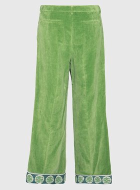 VALENTINO 男士休闲裤 6V3RBJ74AM2LR1 SS2025 绿色