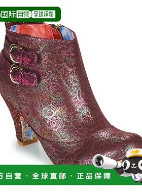 欧洲直邮Irregular Choice 女士 短筒靴 THINK ABOUT IT