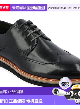 自营 vance co.Vance Evander Wingtip德比-黑色 美国奥莱直发