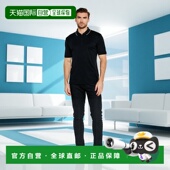 Short Hugo Men Paras Sleeve Boss Polo Zipper 自营 300 Bla