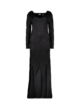 BURBERRY 女士连衣裙 80239361 SS2020 黑色 黑色针织礼服裙