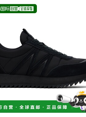 1h可退 香港直邮Moncler 盟可睐 男士 黑色 Pacey Nylon & Suede