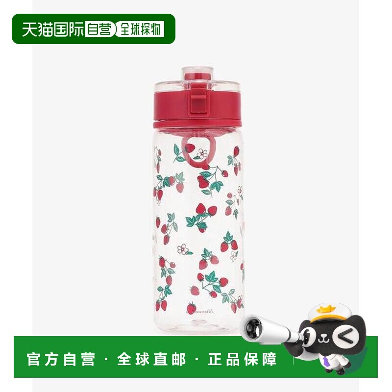 日本直邮Afternoon Tea 草莓一键式透明水瓶560ml图片