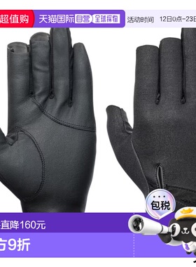 日本直邮Shimano 03 Titanium Alpha 手套半长款2XL黑色GL-055Y