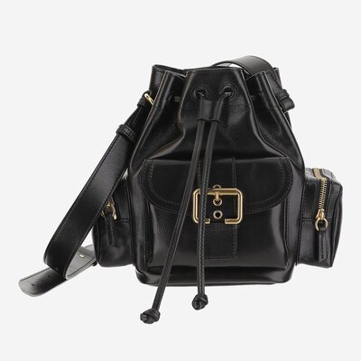 CHLOÉ 女士单肩包 CHC24WS537N83001 SS2025 黑色