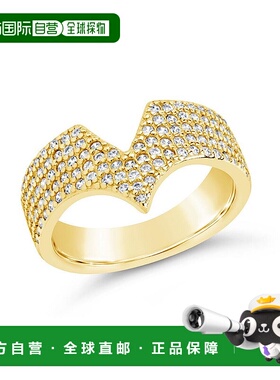 1h可退 【美国直邮】sterling forever 通用 戒指锆石