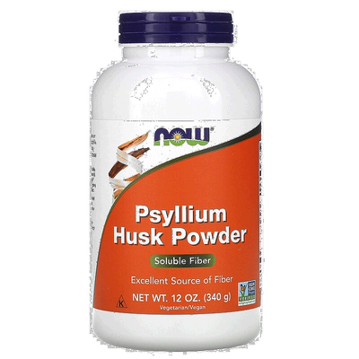 香港直发Now诺奥车前子壳粉富含膳食纤维低胆固醇营养健康340g