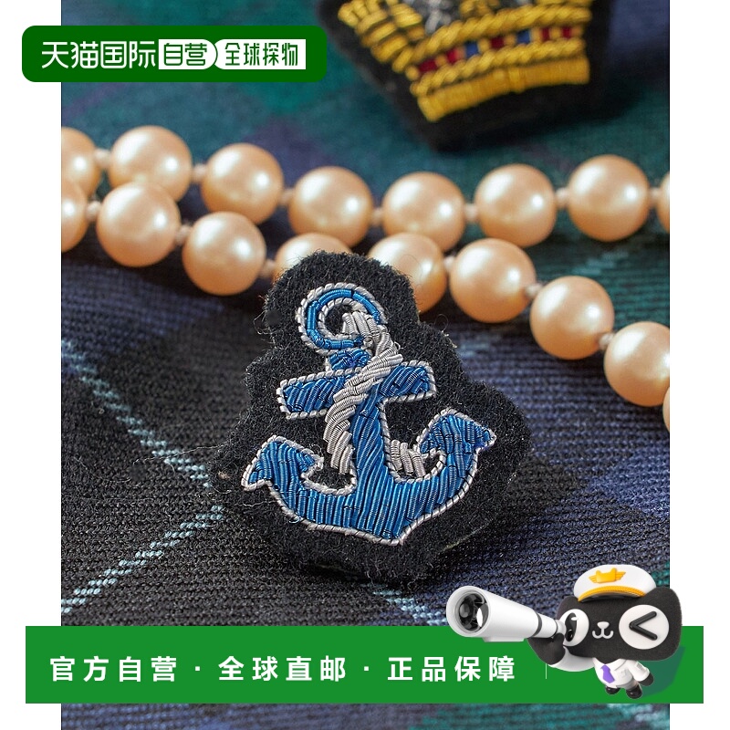 1h可退 日本直邮SHIPS 女士 50周年纪念 别针徽章 王冠锚点设计 3