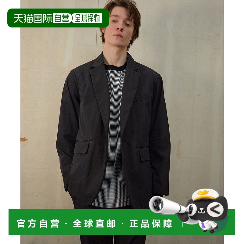 1h可退 日本直邮NUMBER (N)INE 男女同款1钮高密度聚酯休闲西装 S