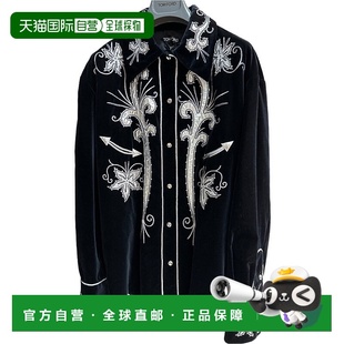 womens Ford ford tom Black Shirt Velvet Womens Tom 自营