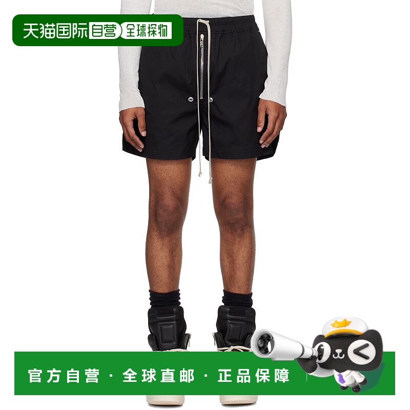 1h可退 香港直邮潮奢 rick owens 瑞克 欧文斯 男士 黑色 Concord