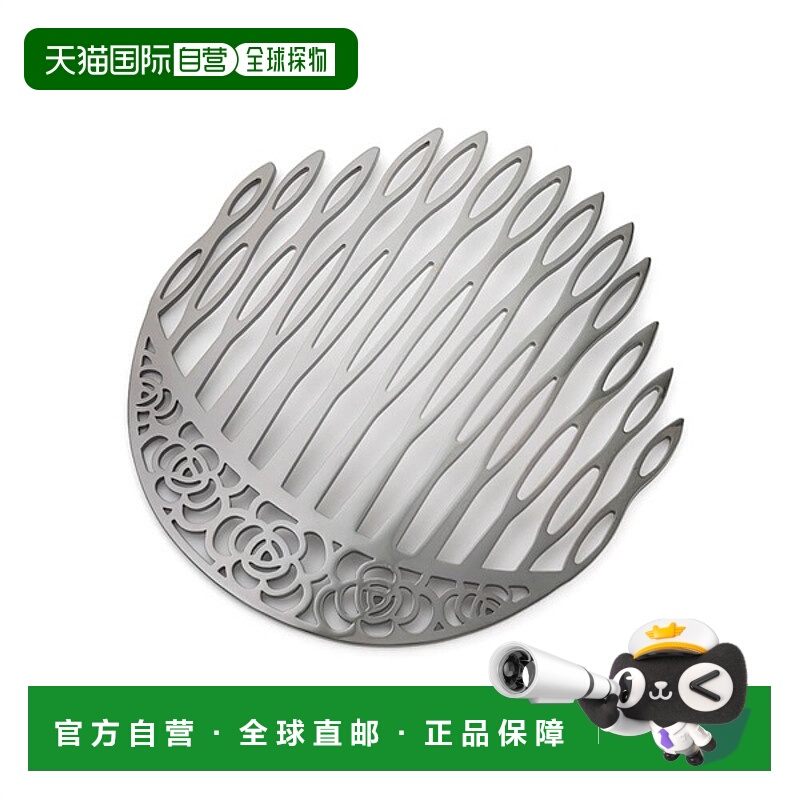 【日本直邮】Complex Biz茶花发卡 黑头饰 发饰不锈钢