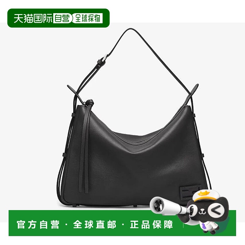 1h可退 香港直邮FENDI 女士斜挎包 8BR831AS7AF1QD0 AW2024 黑色