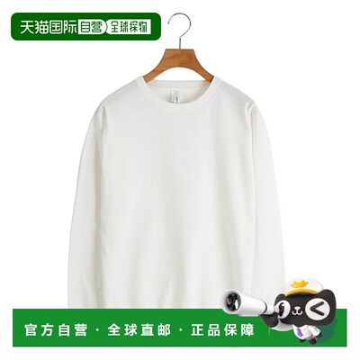 1h可退 日本直邮YAECA 女士强捻棉质圆领针织衫 05201