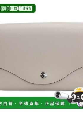 【日本直邮】Legato Largo阿耐洛 女士钱包挎包 浅灰色LG-P0113Z