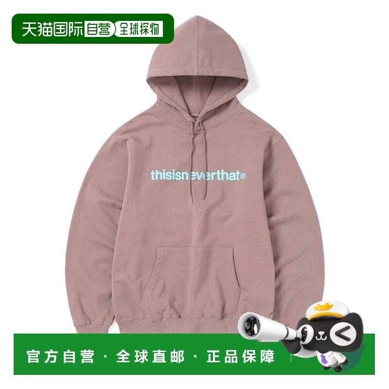 韩国直邮THISISNEVERTHAT 连帽衫T-Logo LT Hoodie Dusty Pink TN