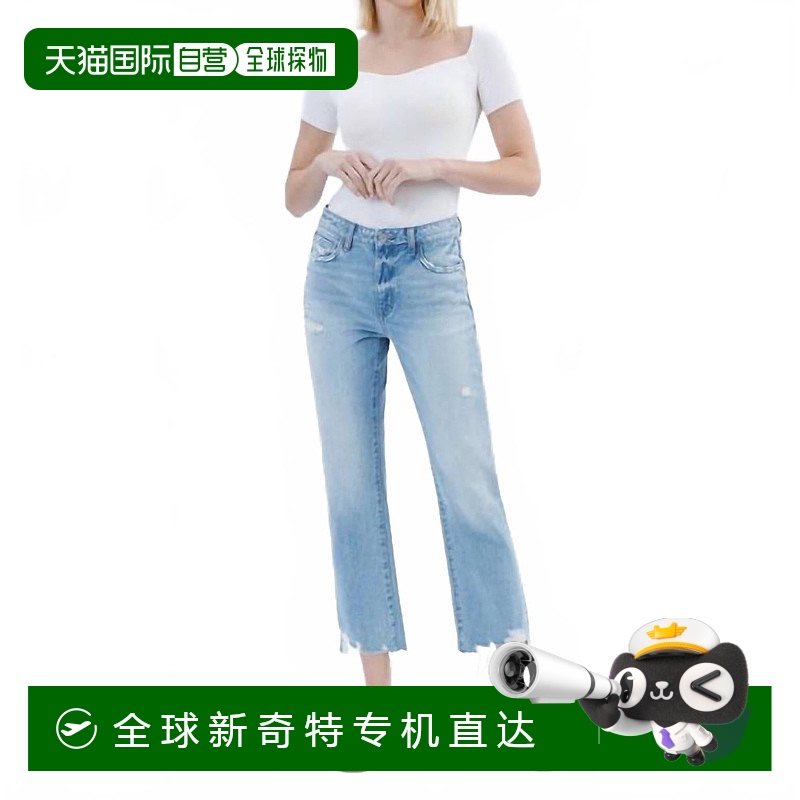 自营 flying monkeyAngie紧身直筒牛仔裤 【美国奥莱】直发