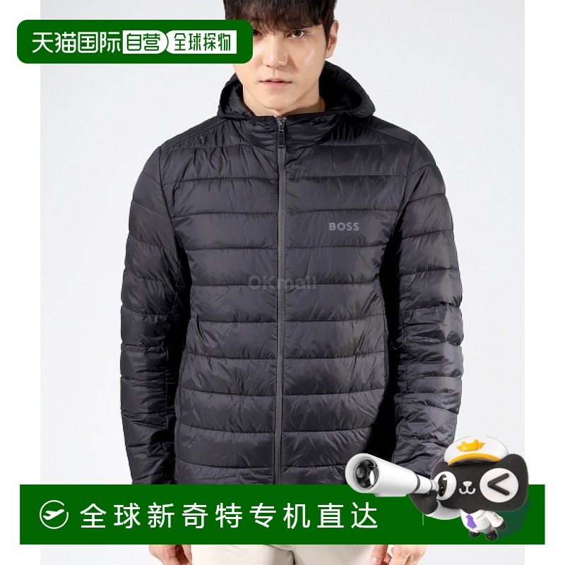 韩国直邮HUGO BOSS 雷神 50472472-001棉服男款保暖连帽外套