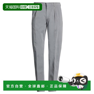 1h可退 香港直邮潮奢 Dunhill 登喜路 男士 斜纹棉布裤 grey灰色