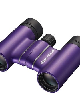日本直邮Nikon尼康双筒望远镜紫色宽棱镜时尚便携高清8x21