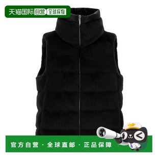女士马甲 Eco PI002122D126309300 黑色 AW2025 香港直邮HERNO