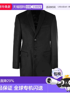 香港直邮ARMANI 阿玛尼/外套男羊毛简约长款大衣|41LMA01909