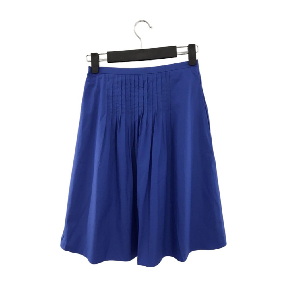 MAX MARA 女士半身裙 6101054106005 AW2021 蓝色 褶皱细节半身裙