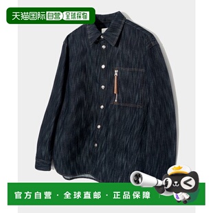 韩国直邮SATUR设计师款大气简约日常休闲个性牛仔裤SA23FWMY05BL