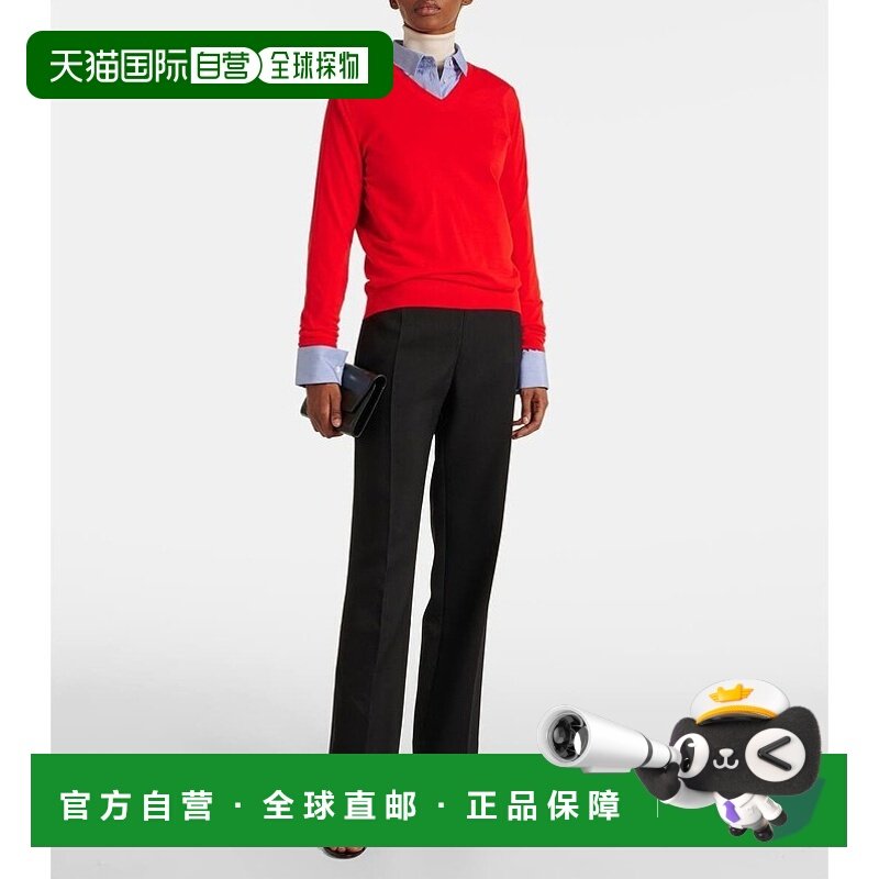 1h可退 香港直邮潮奢 The Row 女士 Heva 羊毛针织高领毛衣