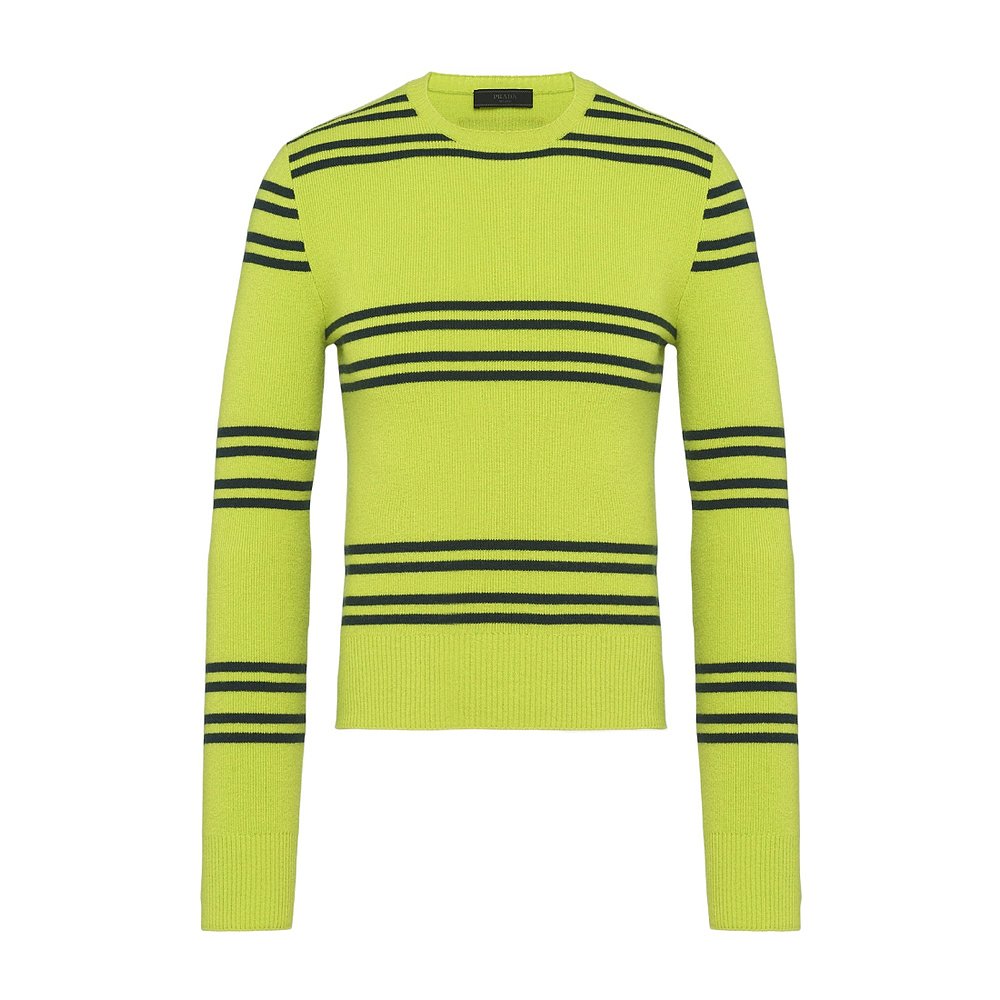 PRADA 男士针织毛衣 UMB50212LOS231F0NGG AW2023 绿色