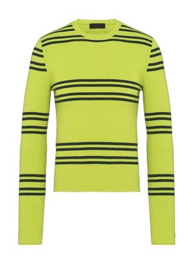 PRADA 男士针织毛衣 UMB50212LOS231F0NGG AW2023 绿色